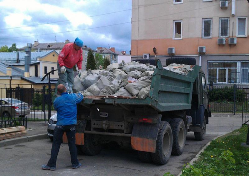 Вывоз мусора из новостройки в Серпухове – ПроМусор, контейнеры, уборка и грузчики от 2134 руб
