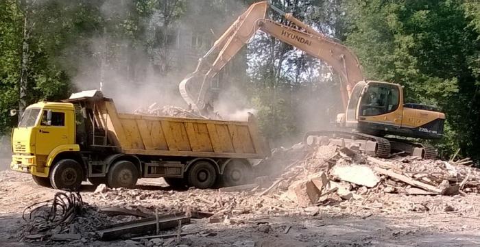 Вывоз бетонного боя и ЖБИ отходов в Серпухове от ПроМусор, цена от 2743 руб., утилизация и переработка