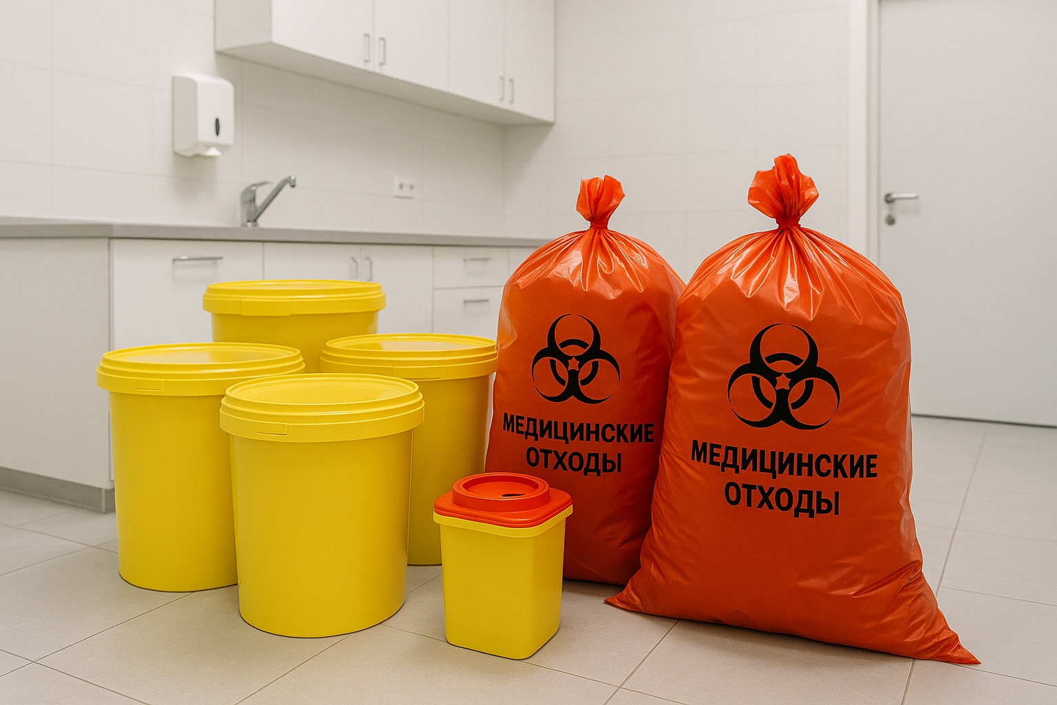 Утилизация медицинских и биологических отходов в Серпухове – вывоз, сбор, лицензия, цены от 12 руб. – ПроМусор